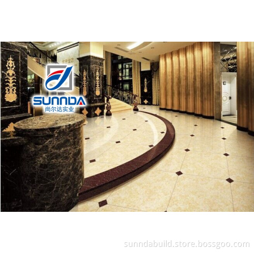 600*600 yellow tulip porcelain office and apartment flooring tile,super glossy polished porcelanato tile